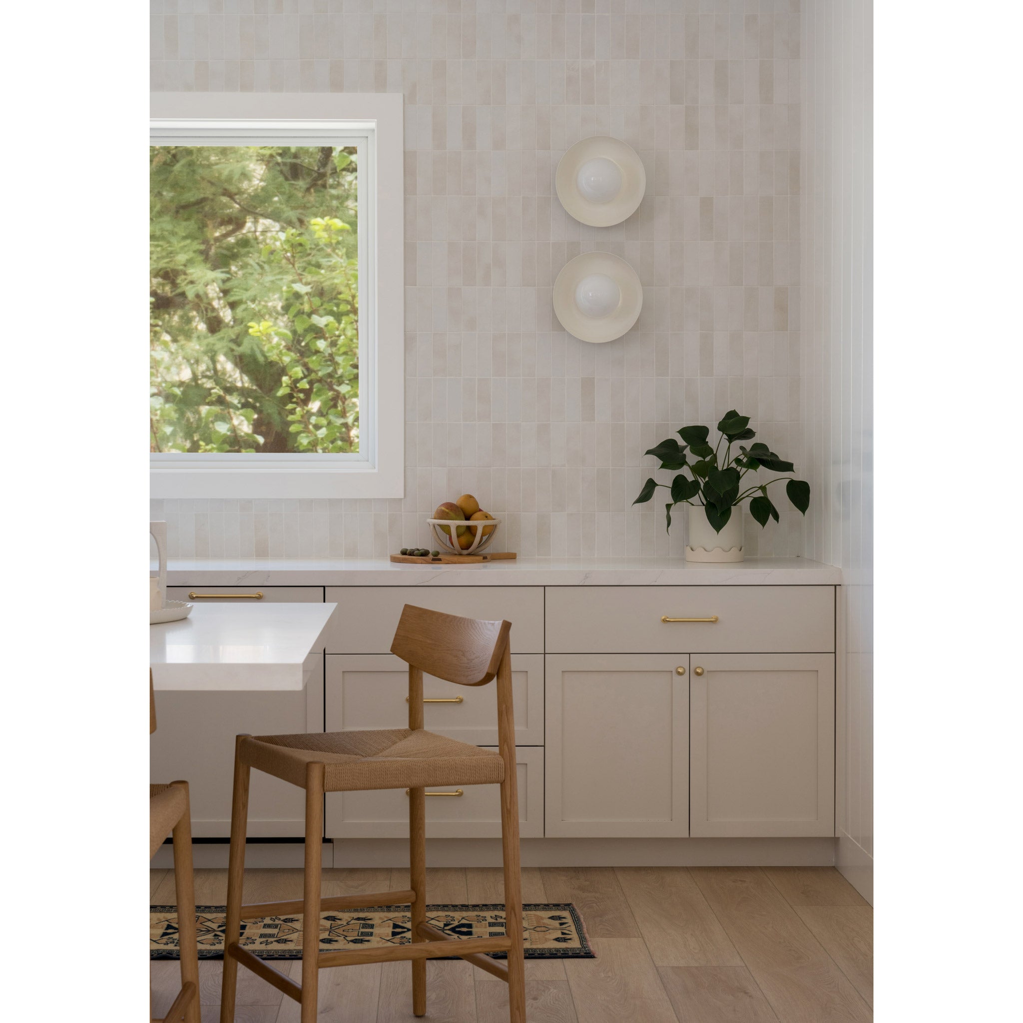 Lexi Large 6" in white. Interior Design by Salhouse Collective, Photography by Charlotte Lea