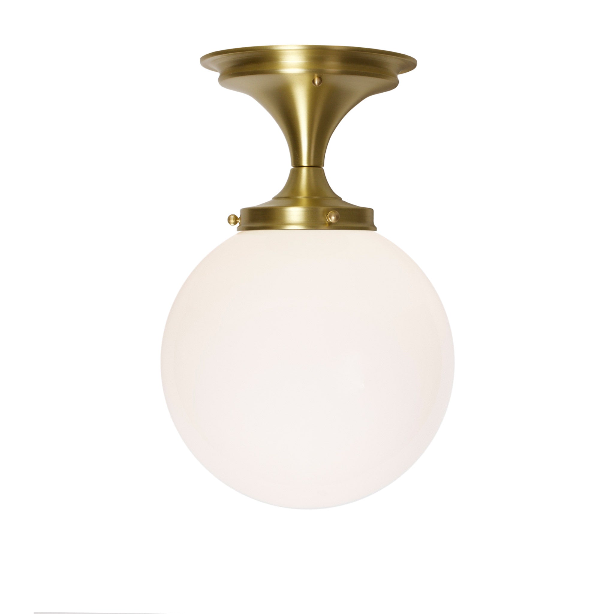 Sorbonne Surface 10" Globe shown in Brass