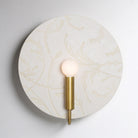 Tanglewood ADA shown in Heirloom Brass with a Natural White Tanglewood Ceramic 