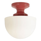 Allison Large shown in Gloss Coral Rose ceramic