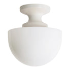Allison Large shown in Gloss White Glaze ceramic