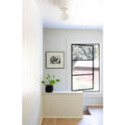 Allison shown in Gloss White Glaze ceramic