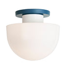 Anni Large shown with an Ocean Blue canopy and White accent finish