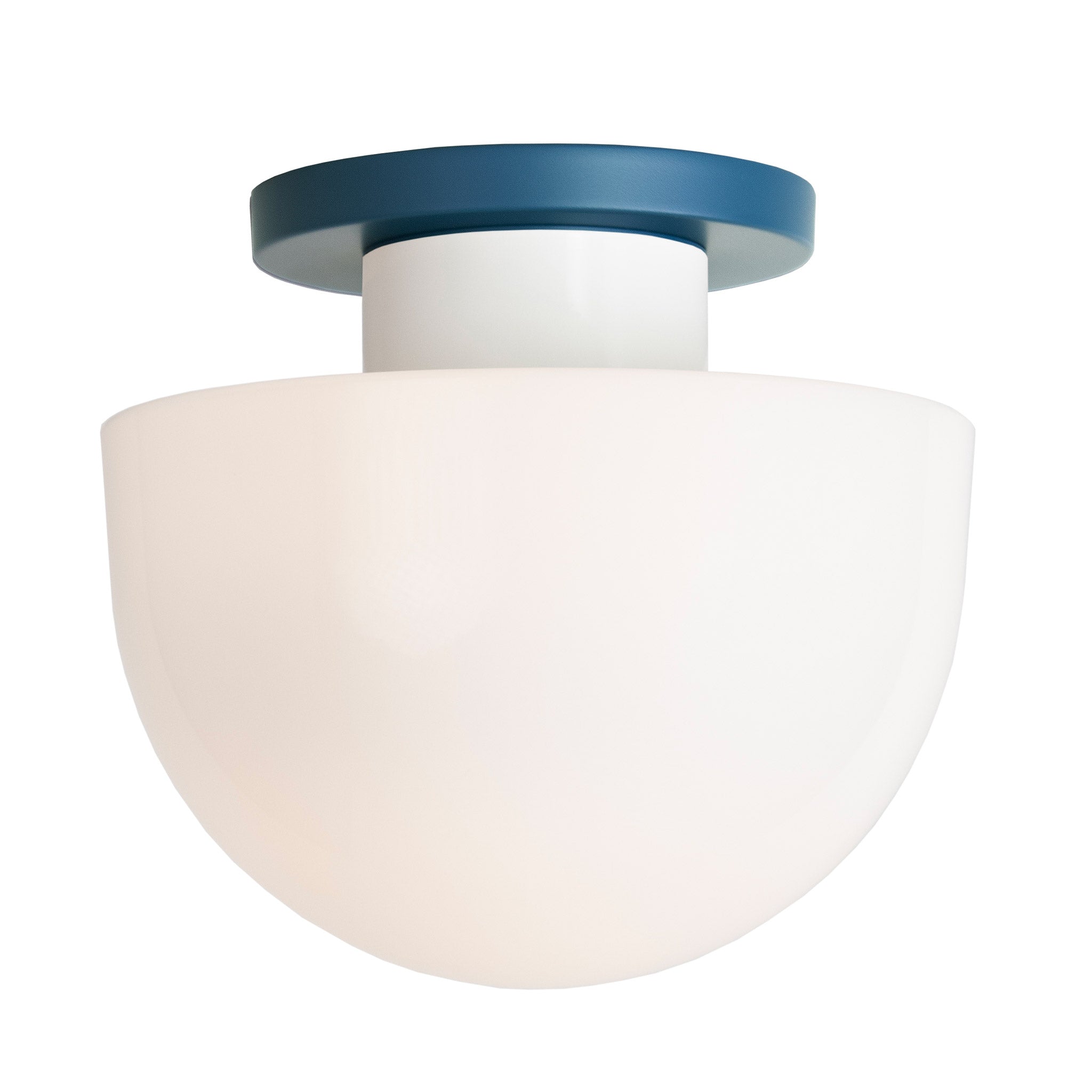 Anni Large shown with an Ocean Blue canopy and White accent finish