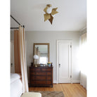 Florence 3 Surface and Hetty Lamp in Heirloom Brass. Interior design by Sarah J. Meyer Design