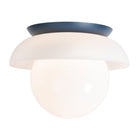 Glass Lexi Large 8" shown in Ocean Blue