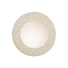 Little Luna shown with a Natural White and Cream Quilted ceramic canopy