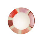 Little Luna shown with a Pink and Cream Sun Ray ceramic canopy