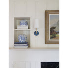 Timberline Linen shown in Brass with a Ocean Blue canopy