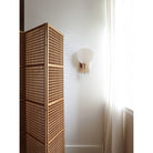 Washi Fan Sconce 