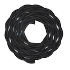 Twisted Cloth Cord shown in Black