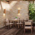 Deschutes Ada Wall Sconces Installed In The Dining Room