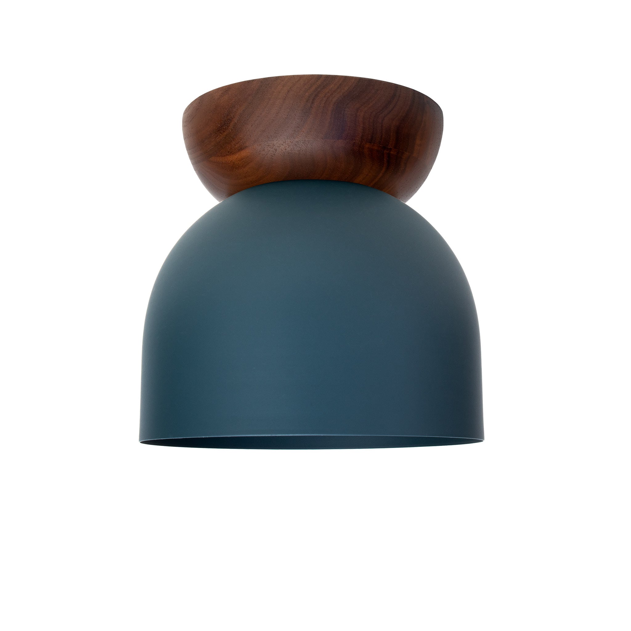 Amélie Surface 6" shown in Ocean Blue with a Walnut canopy