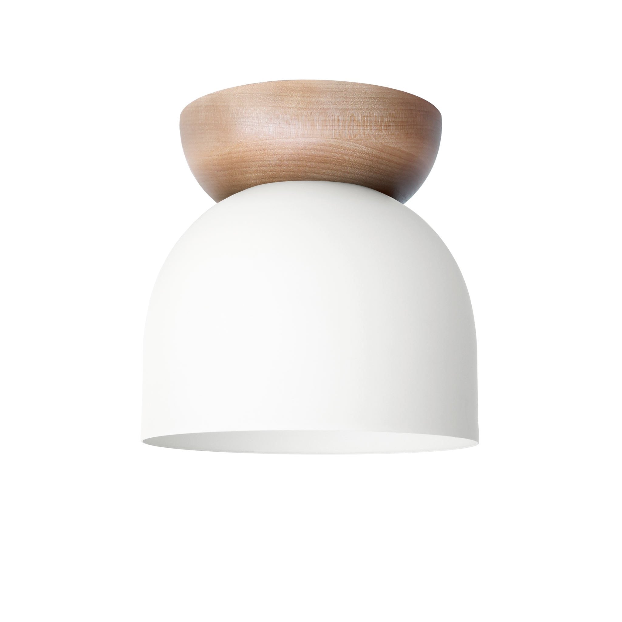 Amélie Surface 6" shown in White with a Maple canopy