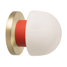 Anni shown with a Brass canopy and Persimmon accent finish