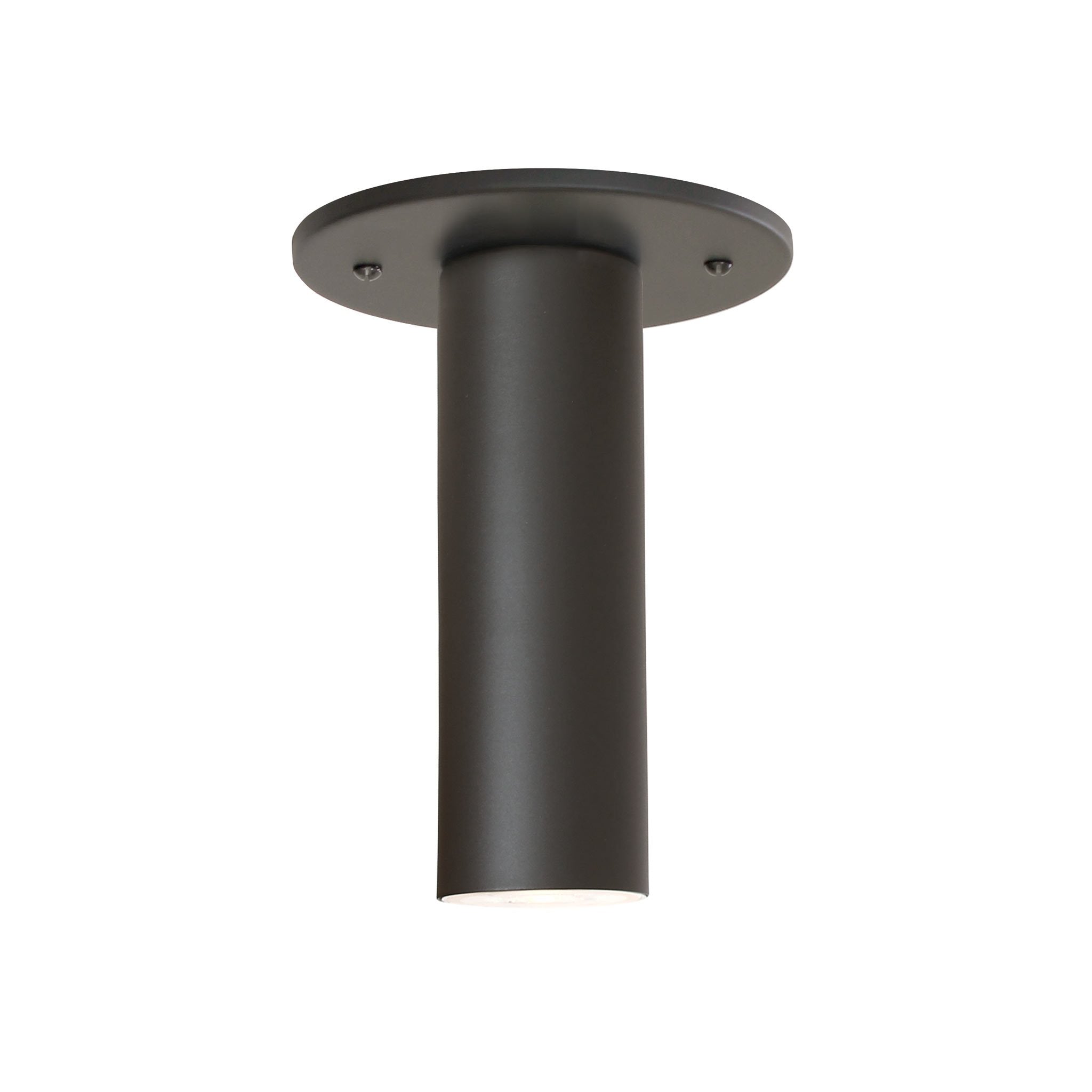 Fjord Surface. Shown in Matte Black Finish. Recessed + LED bulb option (bulb included). Cedar and Moss.