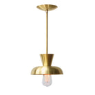 Isle Rod Pendant shown in Brass