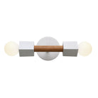 Stanton shown in Walnut with a Star canopy pattern in Brownstone White Ceramic