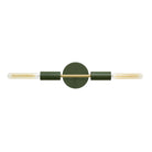 Venus Mini shown in Secret Garden Green with Brass