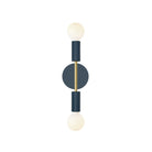 Venus Mini shown in Ocean Blue with Brass