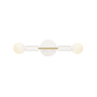 Venus Mini shown in White with Brass