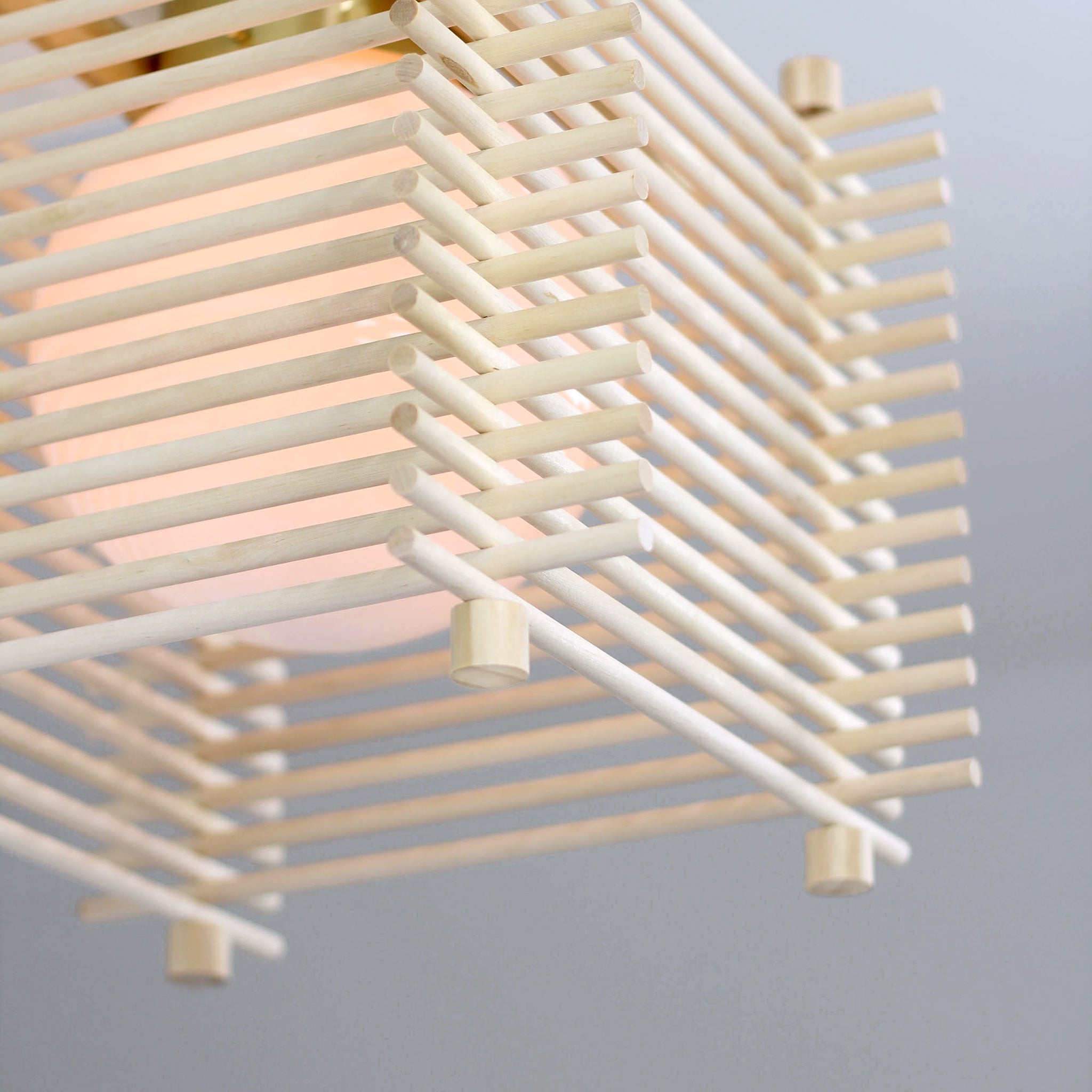 Yugen Pendant shown in Birch