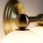 Eleanor Triple shown in Brass