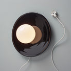 Ella Sconce shown with a  White Cord
