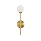 Heron Single shown in Brass