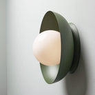 Lexi Large 6” shown with a Solid shade in Secret Garden Green and Secret Garden Green canopy