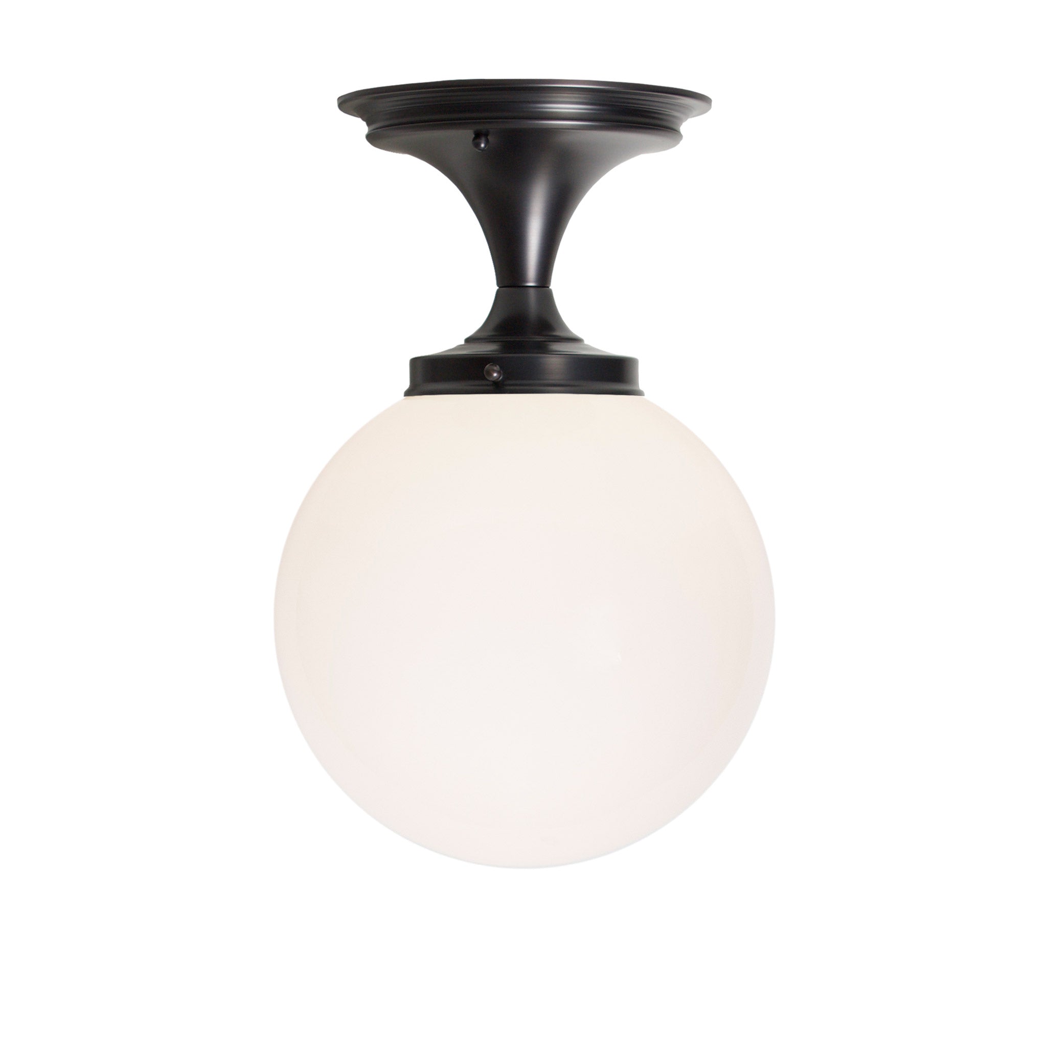 Sorbonne Surface 10" Globe shown in Graphite Patina