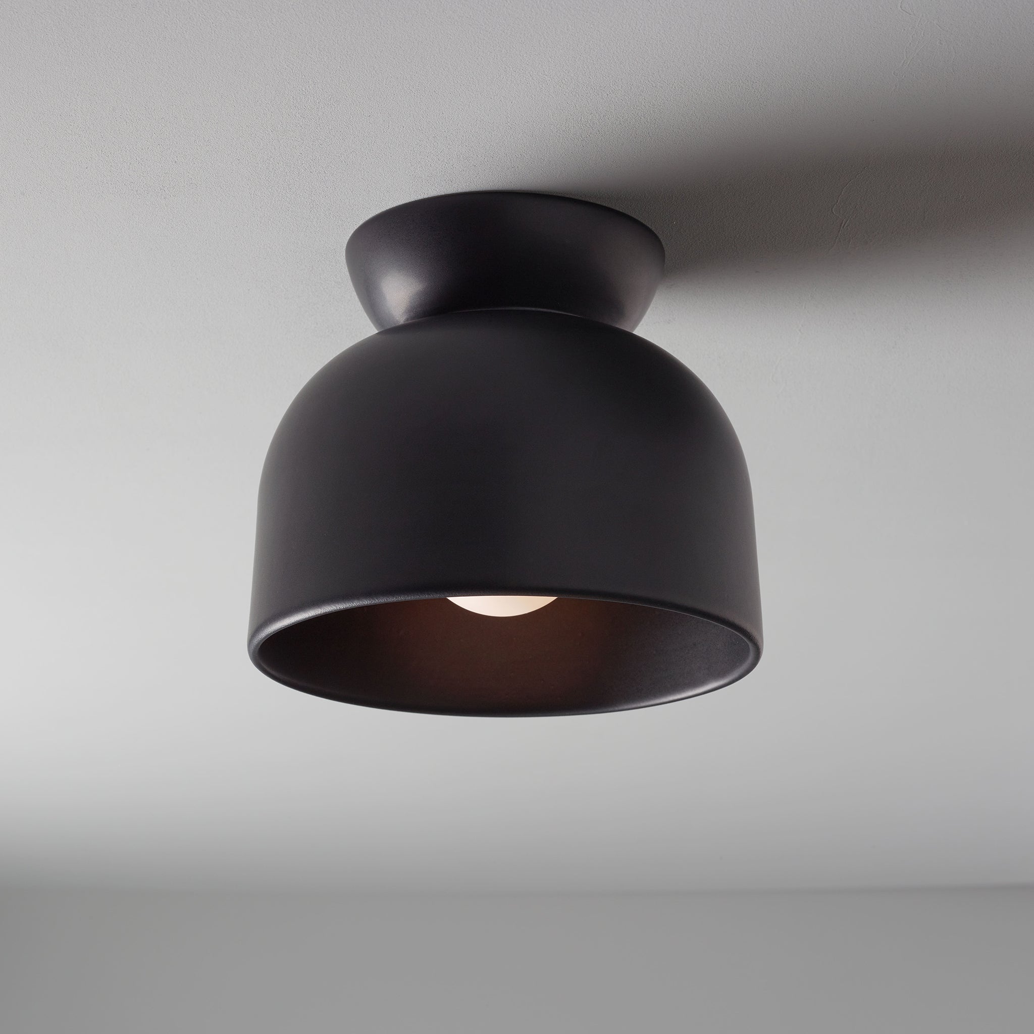 Terra Surface shown in Eclipse Black Glaze ceramic