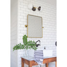 Theo shown in Matte Black and Brass. Interior design and photo by Brittany Boothby