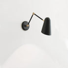 Wildwood Double Articulated in Matte Black with Brass Accents