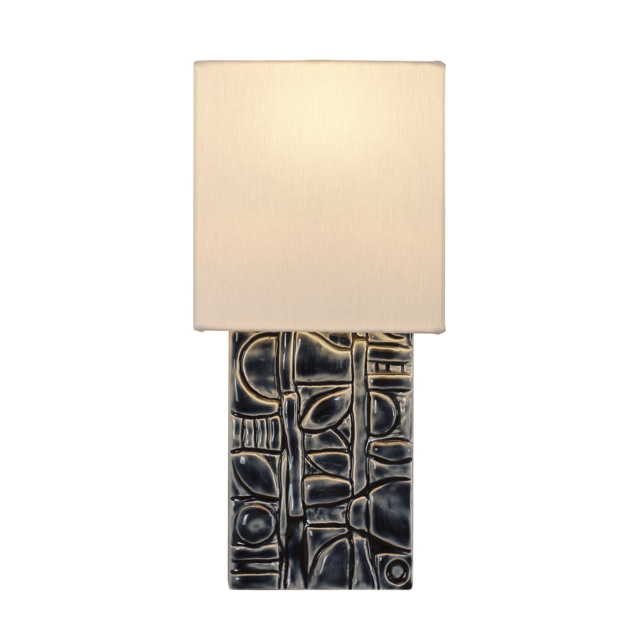 Asch Sconce shown in Indigo Blue