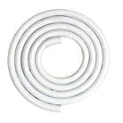 Finish sample for Round Vinyl Cord shown in White